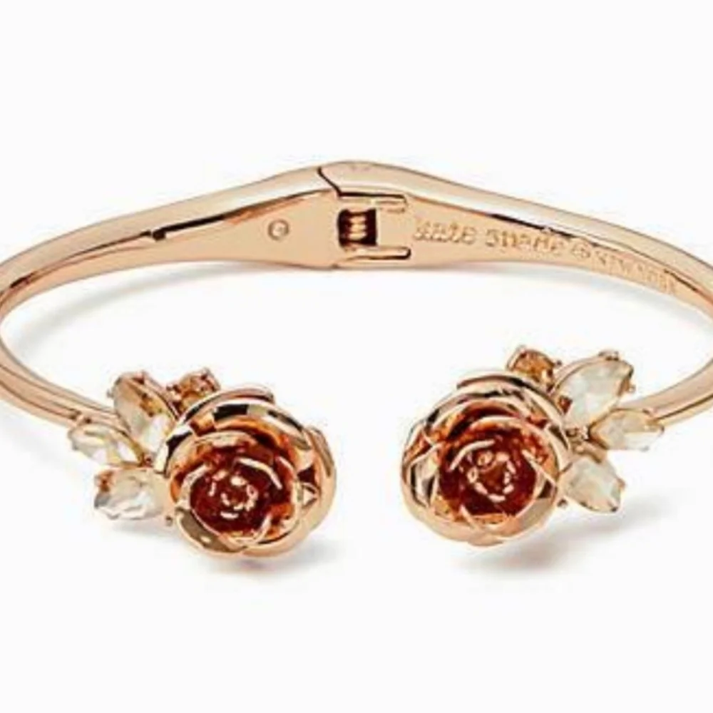 NWT Kate Spade Rose Gold Garden Garland Bracelet - Picture 3 of 8